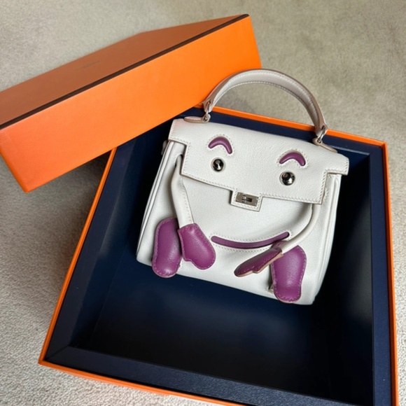 SOLD - Hermès Kelly Doll "Quelle Idole" Bag - 2020 Edition - Picture 1 of 7